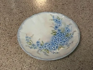 Vintage Bavaria Bareuther Waldsassen Brot/Butter Porzellan Teller 6-1/2“ - Bild 1 von 2