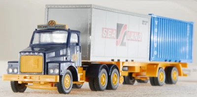 Wiking 1:87 LKW A.S.S H0 Volvo N10 ASG Sealand Container Sattelzug 0524 01 OVP - Bild 1 von 4