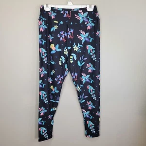 Leggings Dren Designs poliestere spandex stampa floreale vita larga taglie forti - Foto 1 di 6