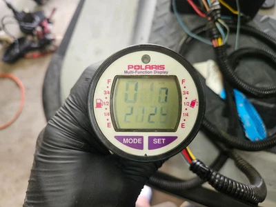 OEM POLARIS 1996-1997 SL 900 1050 SLT 780 1995 SL750 MFD DISPLAY GAUGE - Image 1 of 4
