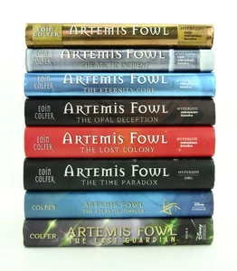Complete Set 1-8 ARTEMIS FOWL Eoin Colfer HBDJ 1 signed EXC L3 - Imagen 1 de 3