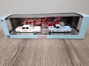 M2 Machines 1973 Chevrolet Cheyenne Super 30 Hauler Set Coca Cola - Picture 1 of 8