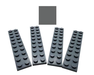 LEGO® 4x Platte 2x10 Dark Stone Grey Original Bauteile MOC 3832 4210678 Plate - Bild 1 von 8