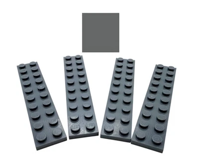 LEGO® 4x Platte 2x10 Dark Stone Grey Original Bauteile MOC 3832 4210678 Plate - Bild 1 von 4