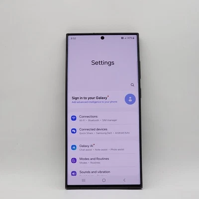 Samsung Galaxy S23 Ultra 5G S918U 256GB Phantom Black (AT&T) - Image 1 of 4