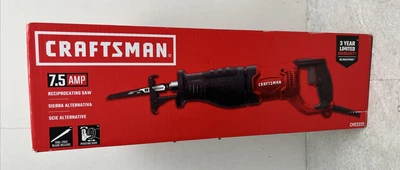 Craftsman CMES300 7.5 amp Corded Brushed Reciprocating Saw New - Image 1 of 2