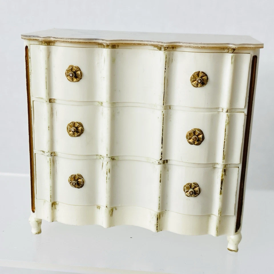 VTG Ideal Petite Princess Fantasy Doll House Dresser Drawer Furniture #4420 - Image 1 of 4