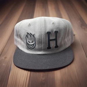 HUF Worldwide x Spitfire Hat Customade Headwear USA Skateboarding Strap back - Picture 1 of 5