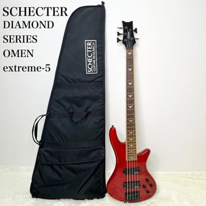 Schecter DIAMOND SERIES OMEN Extreme-5 / Electric Bass Guitar - Picture 1 of 8