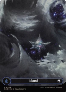 Island (0263) (Borderless) L Edge of Eternities 263 NM Foil - Picture 1 of 2