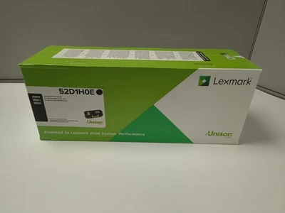 Cartucho de tóner negro Lexmark 52D1H0E original OEM Foto 1 de 4