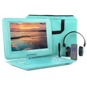 Reproductor de TV+DVD portátil Trexonic de 13,3 pulgadas con pantalla LED TFT a color y USB/HD/A - Imagen 1 de 1