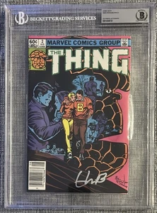 EBON MOSS-BACHRACH SIGNIERT MARVEL FANTASTISCHE VIER DAS DING COMIC BECKETT COA - Bild 1 von 4