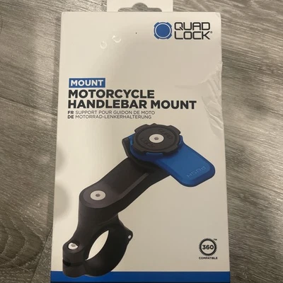 Quad Lock Motor Cycle Handlebar Mount QLM-HBR - Image 1 of 4
