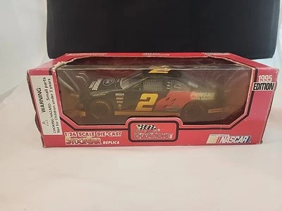 Racing Champions 1995 NASCAR Rusty Wallace #2 Miller Ford 1:24 Diecast In Box! - Image 1 of 4