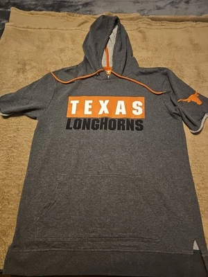 NCAA TEXAS LONGHORNS SHORT SLEEVE HOODIE SIZE MEDIUM NWOT - Image 1 of 3