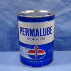 Vintage+Sealed+Standard+Oil+Permalube+Motor+Oil+SAE+20%2F20W+32+oz+Fiber+Can