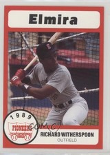 1989 Bill Pucko Elmira Pioneers Richard Witherspoon #21