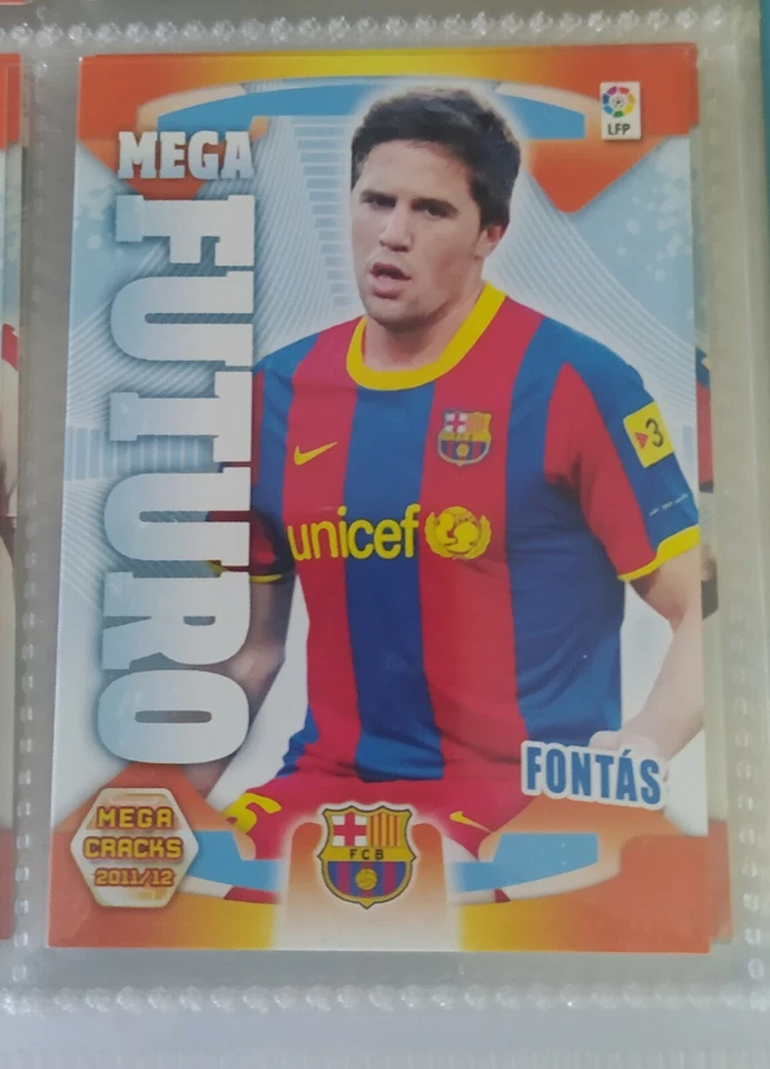 Fontas Megacracks 2011 2012 11-12 Mega Futuro #414 Barcelona - Imagen 1 de 1