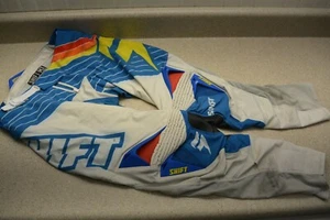 Shift MX Rider Club Blue Pants Motocross MS SX Moto CRF YZ Dirtbike FOX 0695 Z8 - Picture 1 of 12