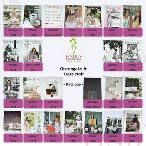 Greengate® Handmade Stoneware und Gate Noir® Kataloge Verschiedene zur Auswahl - Bild 1 von 15