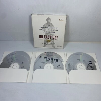 No Easy Day The Autobiography of a navy Seal by Mark Owen 6 CD's Audio Book - Image 1 of 4