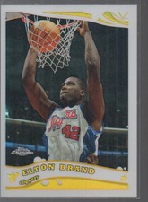 ELTON BRAND 2005-06 TOPPS CHROME REFRACTOR #86  /999