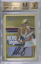 2006 Ace Authentics Heroes & Legends /100 Maria Sharapova BGS 9.5 GEM MINT Auto