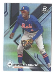 2019 Bowman Platinum Ronny Mauricio #TOP-57 Top Prospects - Picture 1 of 2
