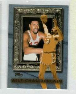 WILT CHAMBERLAIN 1998-99 Topps CLASSIC COLLECTION #CL6 Kansas Lakers HOF - Picture 1 of 2