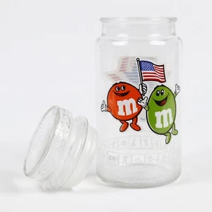 De colección 1984 M&Ms Olimpiada de Los Ángeles Coleccionable Juegos Olímpicos Tarro de Caramelo Bote con Tapa - Imagen 1 de 9