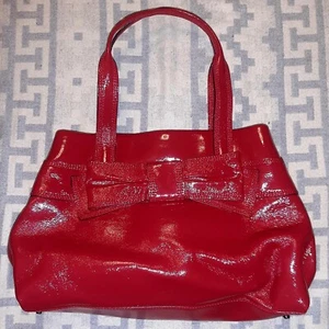 Kate Spade New York Umhängetasche - Top Zustand - groß scharlachrot mit Schleife - Bild 1 von 7