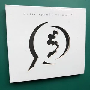 MUSIC SPEAKS Vol. 2 Downtempo Dub 2 x CD Sakamoto Goldsmith D&AD Awards PROMO EX - Picture 1 of 11