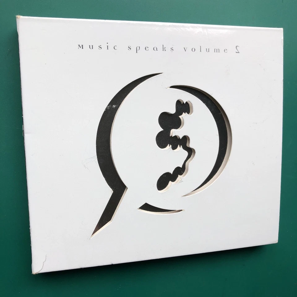 MUSIC SPEAKS Vol. 2 Downtempo Dub 2 x CD Sakamoto Goldsmith D&AD Awards PROMO EX - Image 1 of 4
