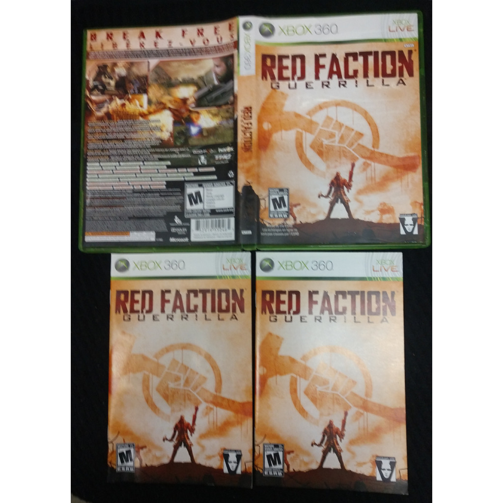 Red Faction: Guerrilla - Xbox 360 - Case / with Instructions (No Game)