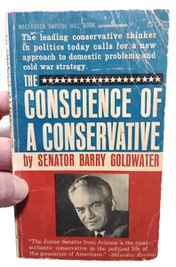CONSCIENCE OF A CONSERVATIVE Barry Goldwater 1963 Paperback - Picture 1 of 5