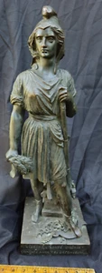 Antique Bronze Statue "LA LIBERTE" By Pierre Jean David d'Angers - Picture 1 of 22