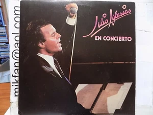 JULIO IGLESIAS En Concierto 2 LP gatefold album CBS USA - Imagen 1 de 3
