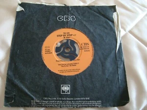 NEW KIDS ON THE BLOCK - STEP BY STEP /VALENTINE GIRL - - VINYL 7" CBS BLOCK 6 - Picture 1 of 1
