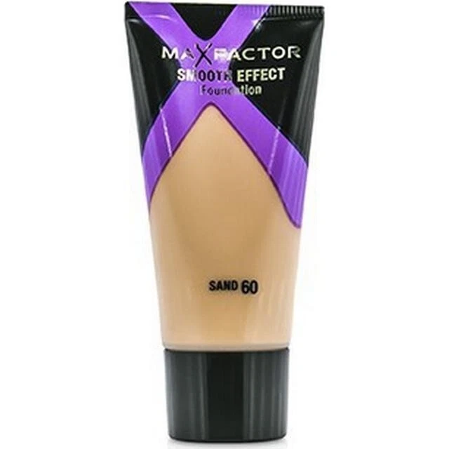 4 × Max Factor USA Smooth Effect Oil Free Foundation 30ml - 60 Sand - Image 1 of 1