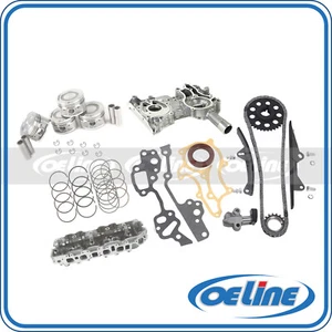 Timing Chain Kit Cover Piston Ring Cylinder Head for 85-95 Toyota Pickup 4Runner - Picture 1 of 15