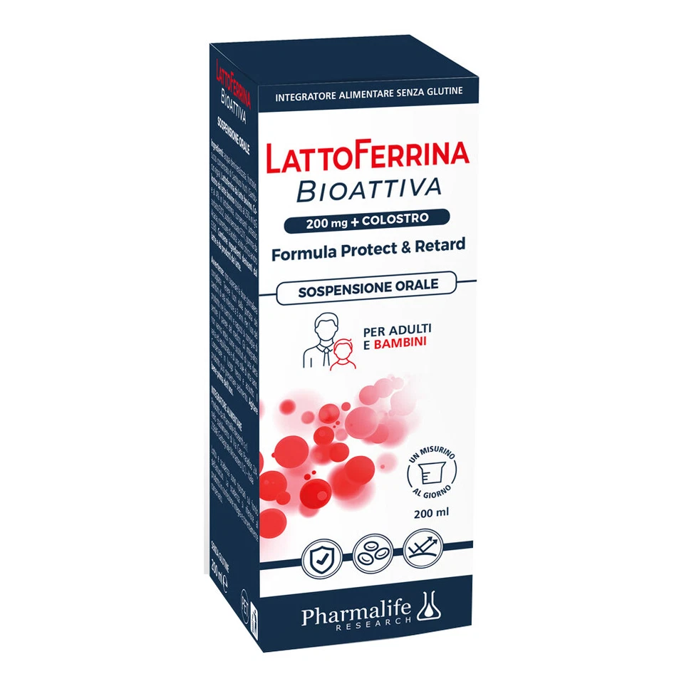 PHARMALIFE RESEARCH SRL Lattoferrina bioattiva 200 ml