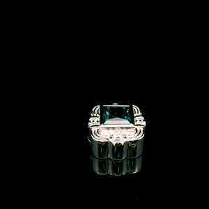 Diapositiva Goldman Kolber Capri #623-41 plata esterlina alejandrita (cultivada en laboratorio) - Imagen 1 de 2