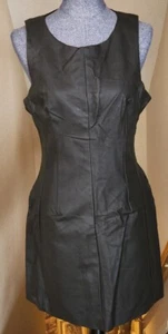 W118 by Walter Baker ""Sam Kleid"" schwarz Kunstlederkleid neu mit Etikett Gr. M - Bild 1 von 4