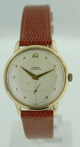 Cal vintage Omega oro amarillo 14k 342 reloj para hombre - Imagen 1 de 8