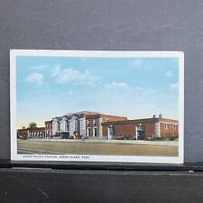 Union Pacific Station Grand Island Nebraska NE railroad Antique Postcard UNP