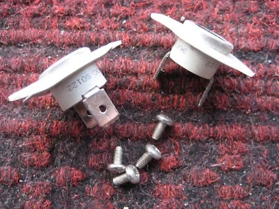 Par de termostatos calentadores secadora de tambor Crusader CT30V Foto 1 de 3