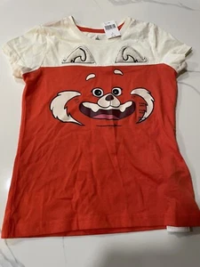 Disneys Turning Red Girls Panda Shirt (Small 5/6) Retails For $32 - Picture 1 of 8