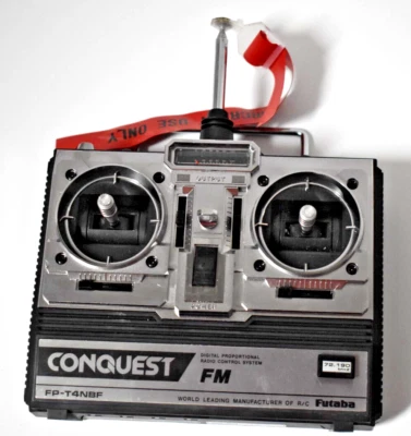 Futaba Conquest Model FP-T4NBF 72MHz Radio Control - RC Model Planes - Image 1 of 4