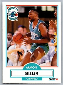 1990-91 Fleer #19 Armon Gilliam Charlotte Hornets MINT - Bild 1 von 2